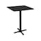 Holland Bar Stool Co 36" 211 Black Table, 30" x 30" Square Top 211-2236BW30SQ - alternate 1